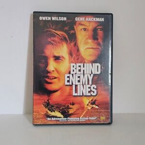 Behind Enemy Lines DVD Owen Wilson Gene Hackman 20th Century Fox Action Movie
